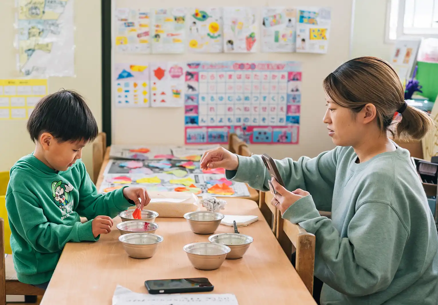 先生たちも、「対話」を学んでいます